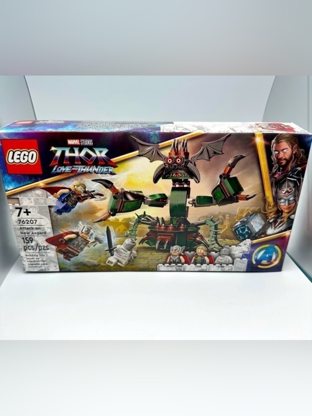 Retired LEGO Marvel Attack on New Asgard 76207 –NIB